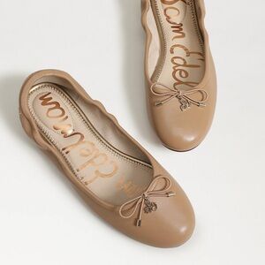 Sam Edelman Felicia Ballet Flat Taupe Beige Size 6.5